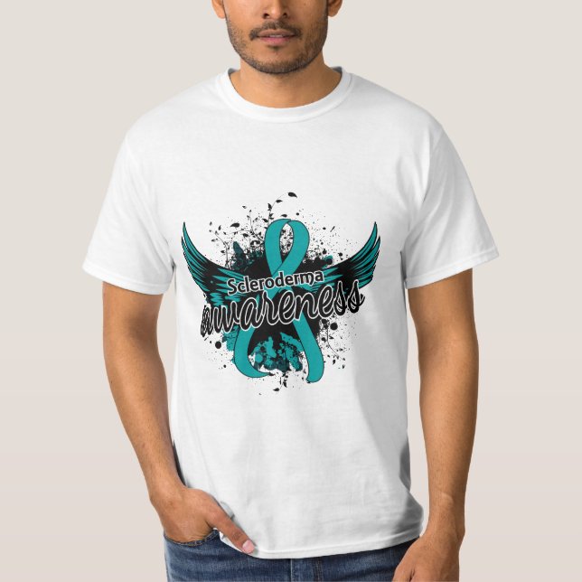 Camiseta Consciência 16 do Scleroderma (Frente)