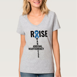 Camiseta Consciência ad-renal da insuficiência