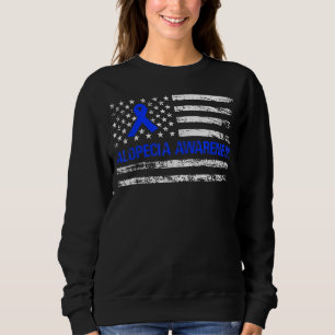 Camiseta Consciência Alopecia Eu Visto Família de Suporte a