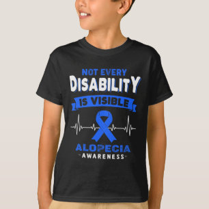 Camiseta Consciência Alopécia - Nem todas as deficiências s