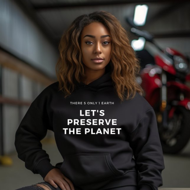 Camiseta Consciência ambiental pára as mudanças climáticas (Criador carregado)