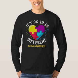 Camiseta Consciência Autismo É bom ser diferente