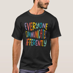 Camiseta Consciência Autismo Mês Todos Comunicam Diferença