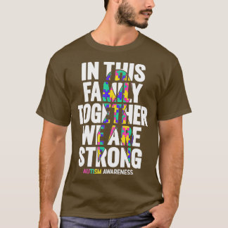 Camiseta Consciência Autismo Sensibilização Mãe Família Pai