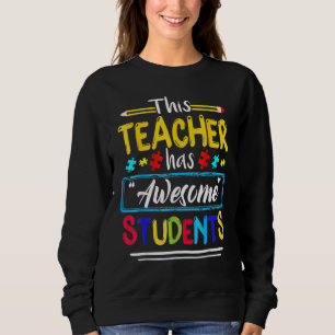 Camiseta Consciência Autista Este Professor Tem Estudantes 