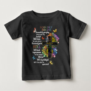 Camiseta Consciência Autista Eu Só Posso Imaginar Jesus Fé