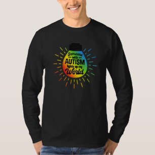 Camiseta Consciência Autista Mês Alguém com Autismo