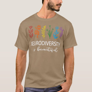 Camiseta Consciência Autista Mês Neurodiversidade é Bonita