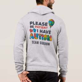 Camiseta Consciência Autista Por Favor Seja Paciente Que Eu