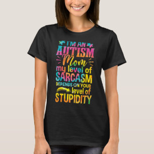 Camiseta Consciência Autista Sou uma Autismo Mãe