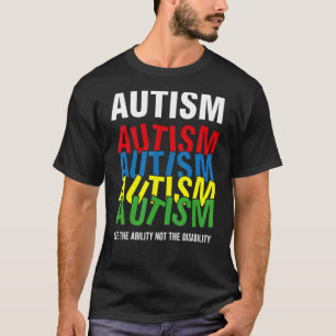 Camiseta Consciência Autista Veja A Habilidade Não A Defici