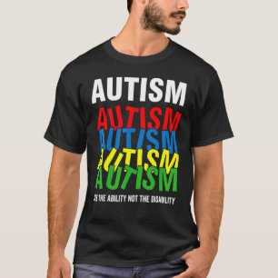Camiseta Consciência Autista Veja A Habilidade Não A Defici