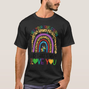 Camiseta Consciência Autista Vejo Sua Verdadeira Quebra-cab