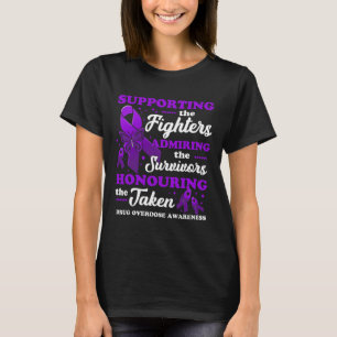 Camiseta Consciência Bela E Apoiante Da Sobredosagem De Med
