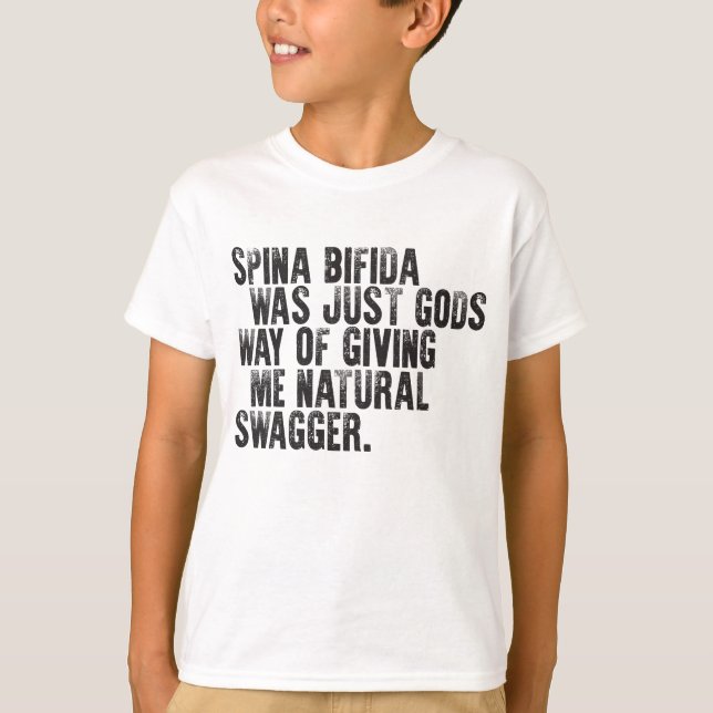 Camiseta Consciência Bifida de Spina (Frente)