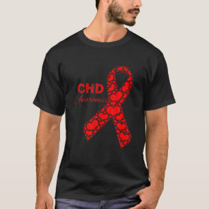 Camiseta Consciência CHD Consciência de Defeitos Cardíac