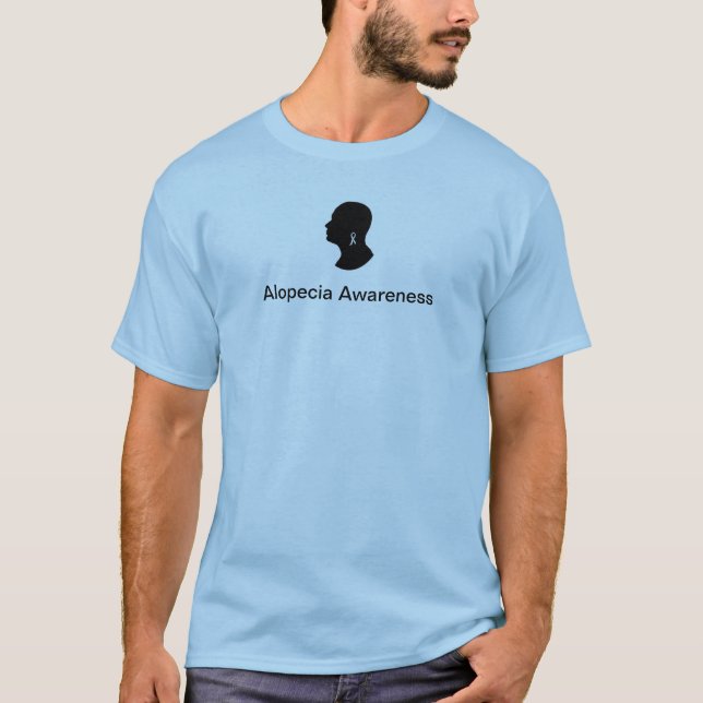 Camiseta Consciência da calvície (Frente)