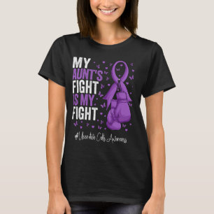 Camiseta Consciência da Colite Ulcerativa da Tia Roxa
