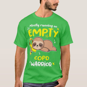 Camiseta Consciência da COPD principalmente em execução na