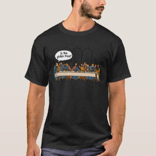 Camiseta Consciência da Doença Celíaca Gato Sem Glúten Glút