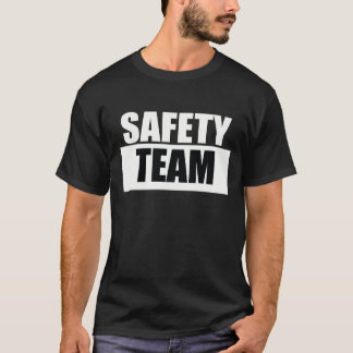 CAMISETA CONSCIÊNCIA DA EQUIPE DA SEGURANÇA