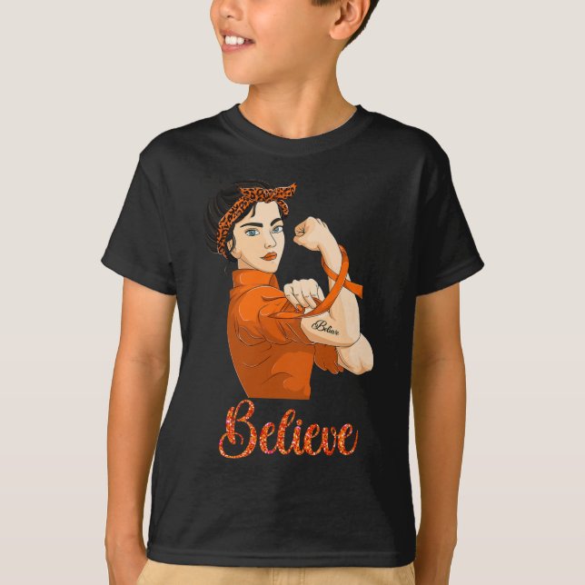 Camiseta Consciência da leucemia (Frente)
