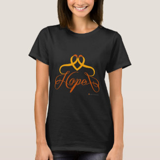 Camiseta Consciência da leucemia sem cancer Pense na Espera