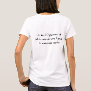 Camiseta Consciência da melanoma