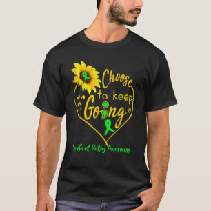Camiseta Consciência da Paralisia Cerebral Escolha Continua