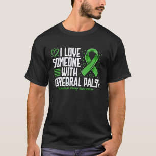 Camiseta Consciência da Paralisia Cerebral Eu Amo Alguém co