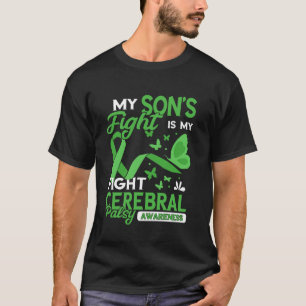 Camiseta Consciência da paralisia cerebral Sensibilização d