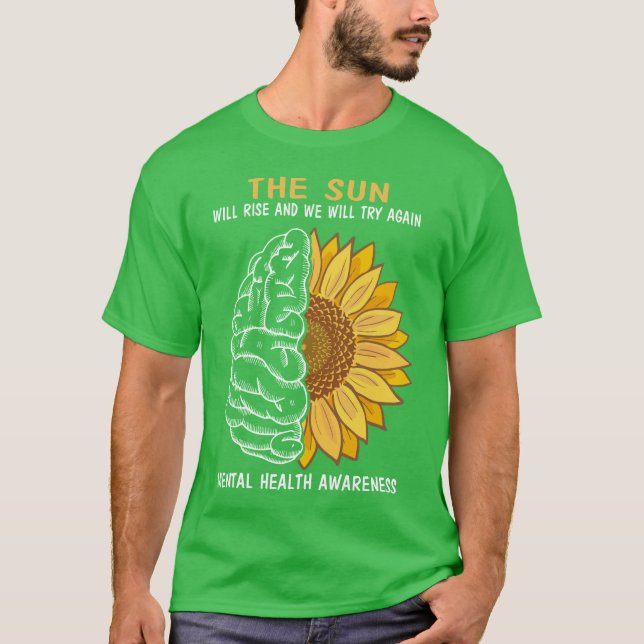 Camiseta Consciência da saúde mental (Frente)