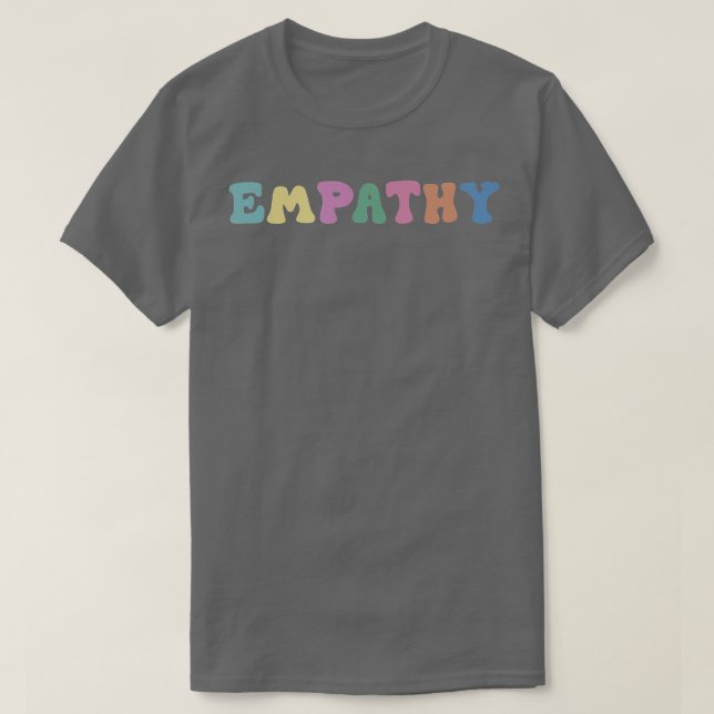 Camiseta Consciência da saúde mental Compaixão (Frente do Design)