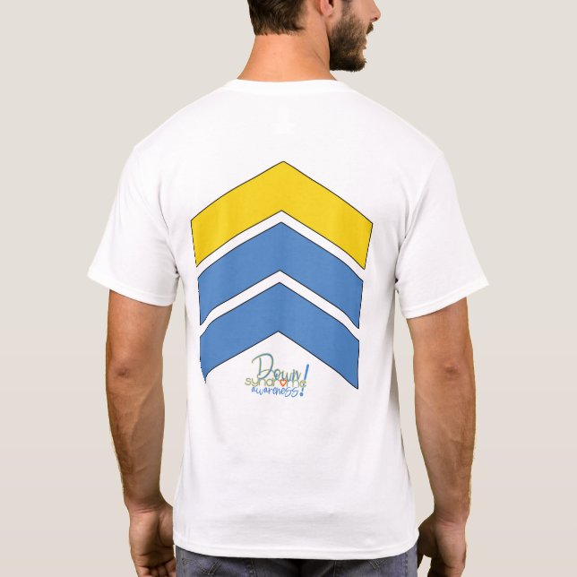 Camiseta Consciência da Síndrome de Down (Verso)