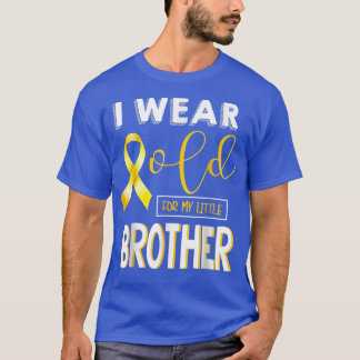 Camiseta Consciência De Cancer Infantil Eu Visto Para Meu P