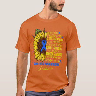 Camiseta Consciência de Colite Ela é uma guerreira de Colit