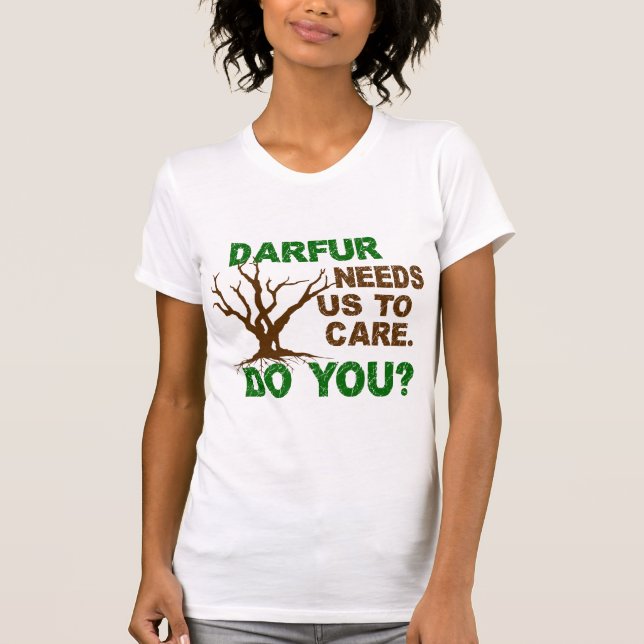 Camiseta Consciência de Darfur (Frente)