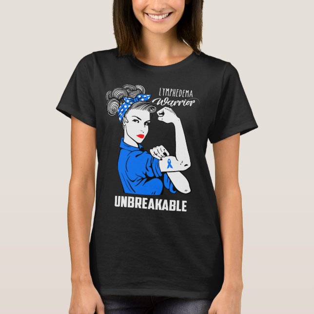 Camiseta Consciência de Lymphedema (Frente)