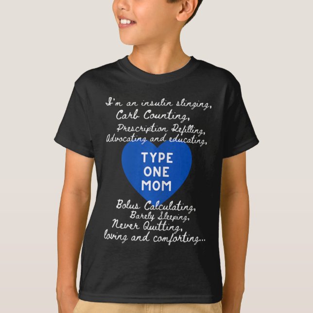 Camiseta Consciência de Mãe Tipo Um (Frente)