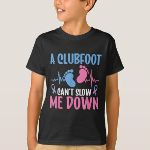 Camiseta Consciência de Pé-Pão Um Pé-Pé-Pão não pode me atr
