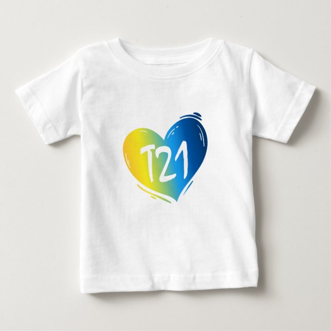 Camiseta Consciência de T21 Síndrome de Down (Frente)