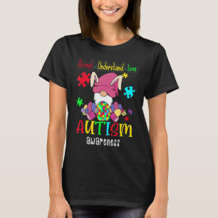Camiseta Consciência de utismo aceita entender amor Autismo