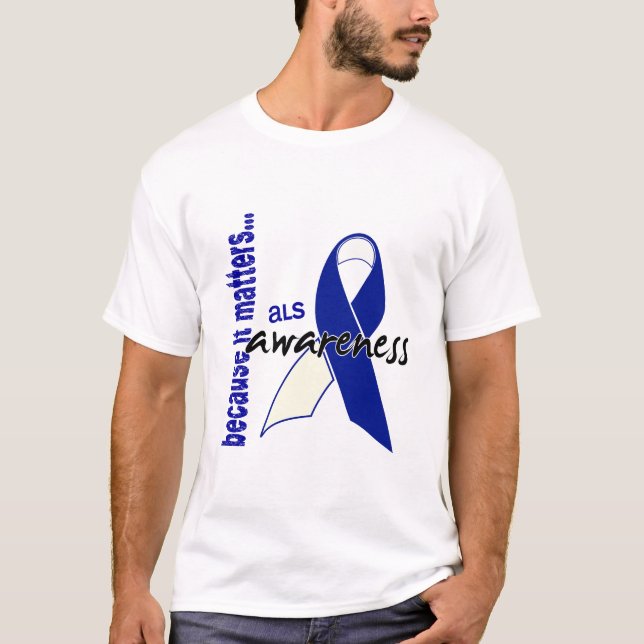 Camiseta Consciência do ALS (Frente)