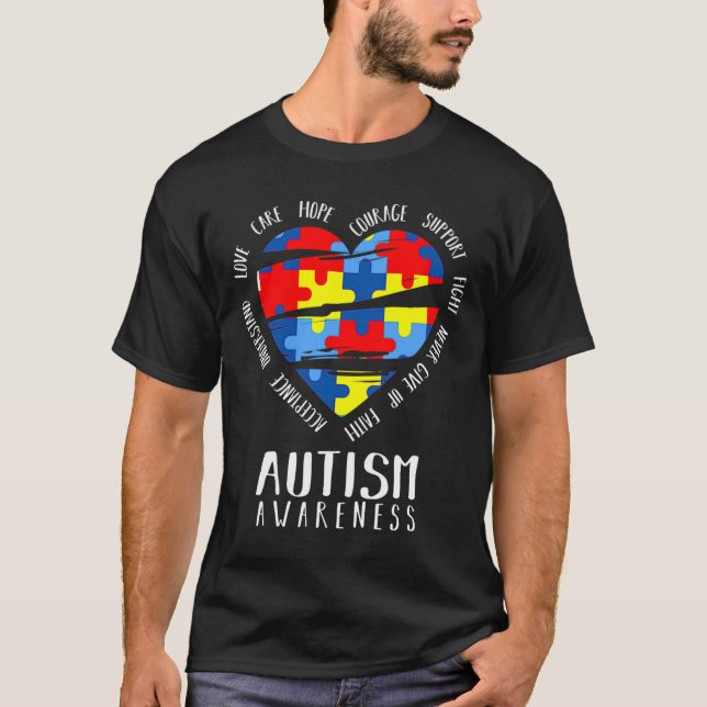 Camiseta Consciência do Autismo (Frente)