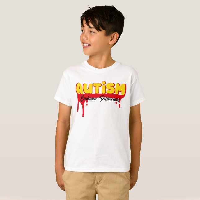 Camiseta Consciência do Autismo (Frente Completa)