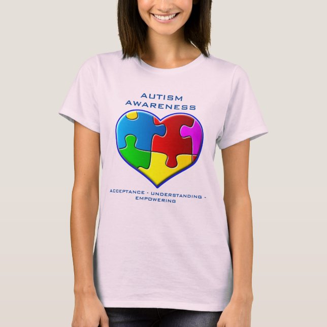Camiseta Consciência do autismo (Frente)