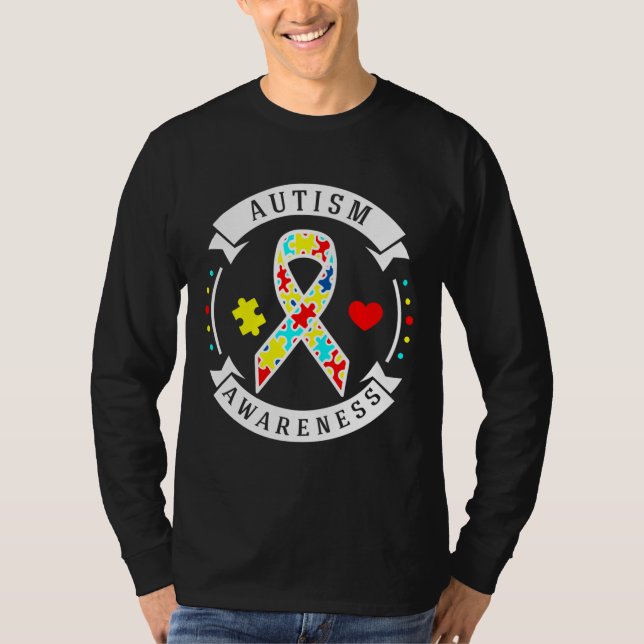 Camiseta Consciência do Autismo (Frente)