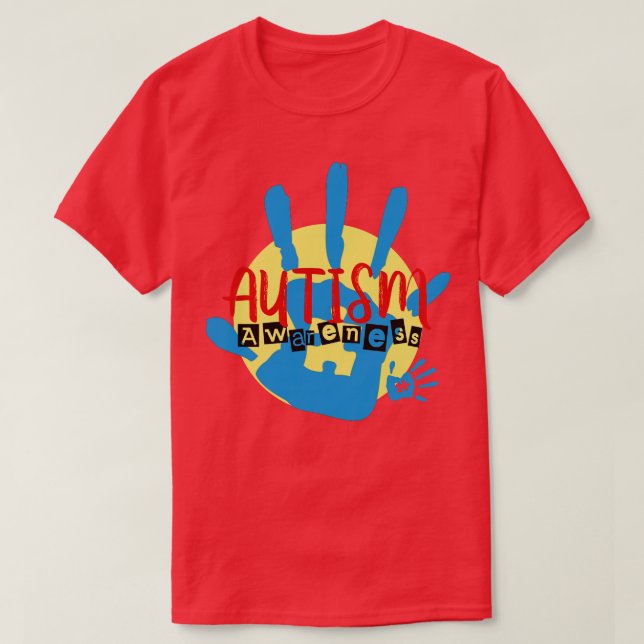 Camiseta consciência do autismo 2021 (Frente do Design)