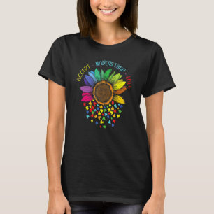 Camiseta Consciência do Autismo Aceitar Entender Amor Asd A