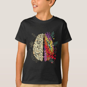 Camiseta Consciência do Autismo da Saúde Mental Cerebral